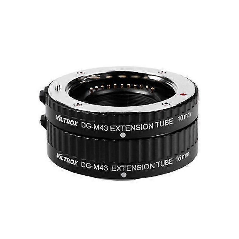 For Panasonic/Olympus VILTROX DG-M43 Camera Automatic Close-Up Ring Macro Ring Set 25-26