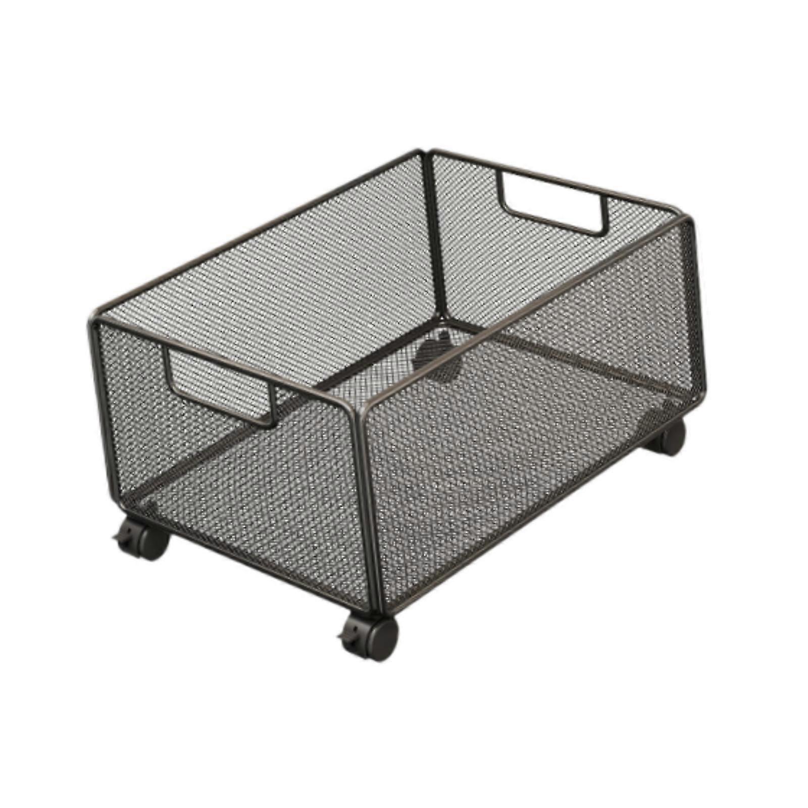 Rolling File Cart with Wheels Versatile Utility Cart File Folder Organizer