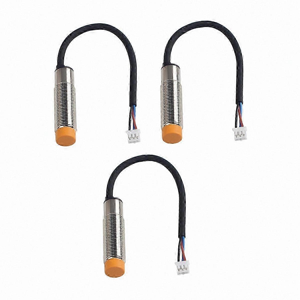 3-Pack Dual Extruder Capacitive Leveling Sensor with Proximity Switch Positioning Kit