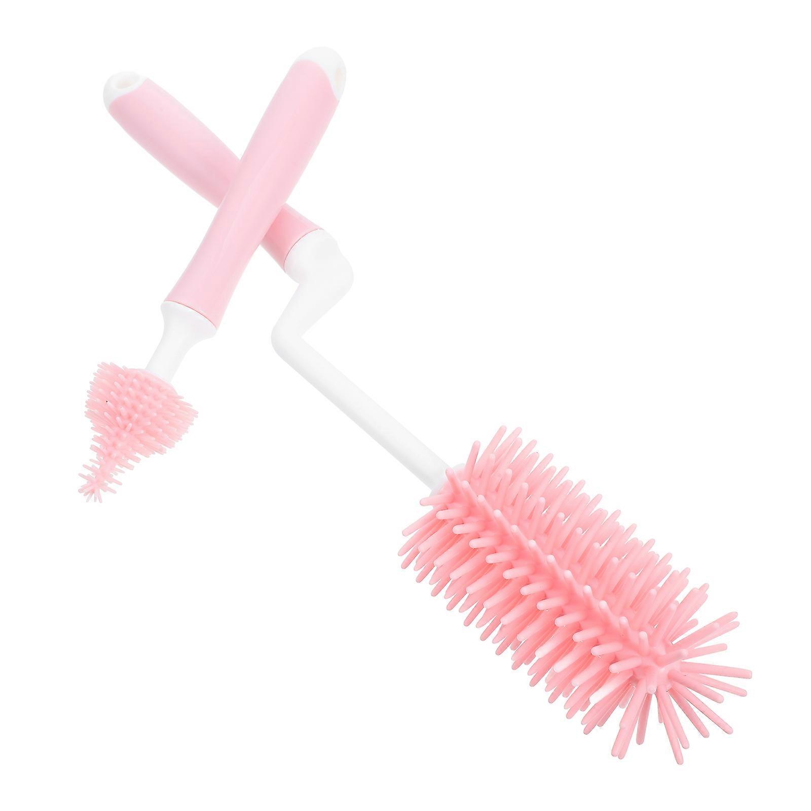 Feeding Bottle Brush Nursing Accessories for Baby 3Sets Durable Cleaning Tools