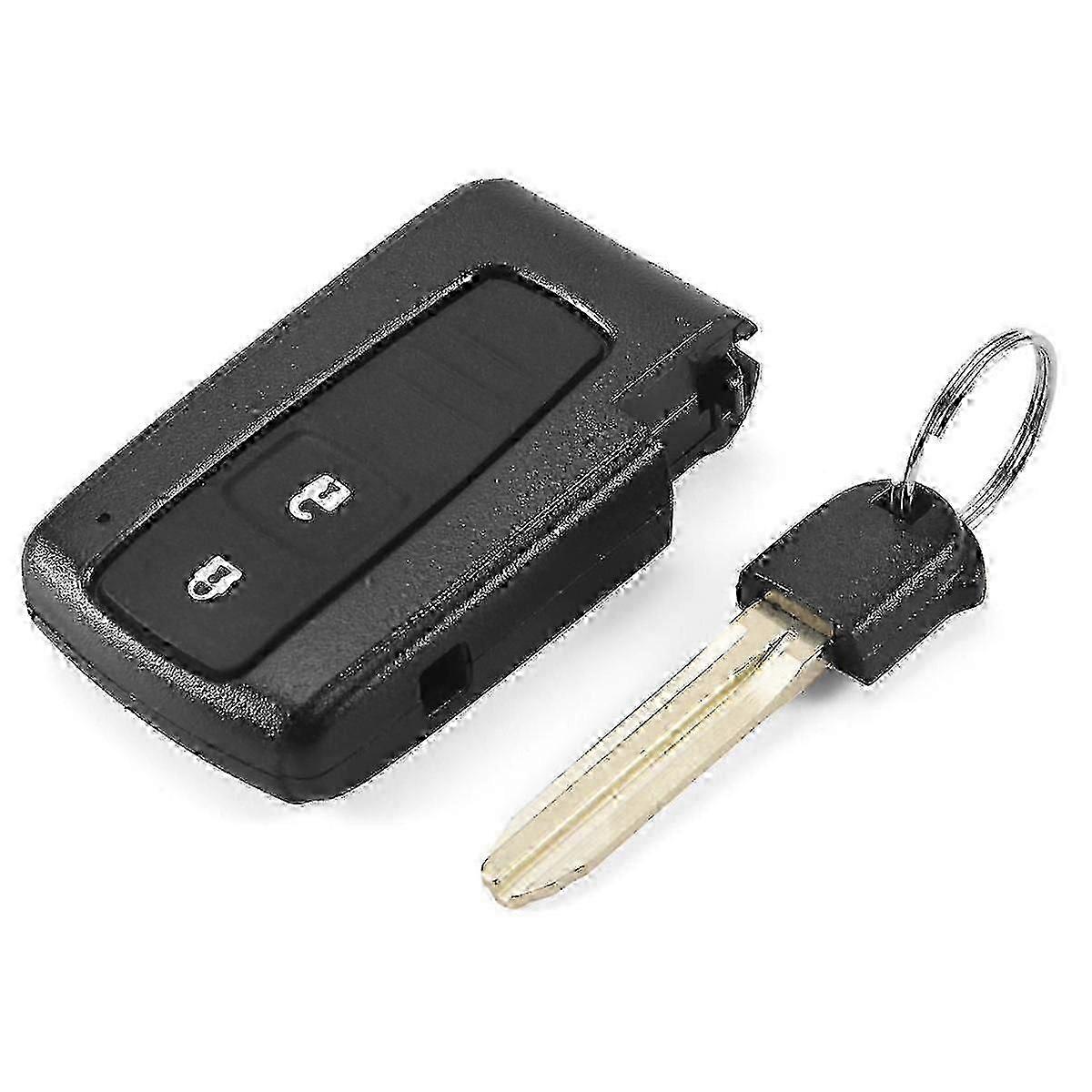 2 BUTTON SMART REMOTE KEY CASE SHELL & BLADE For VERSO PRIUS