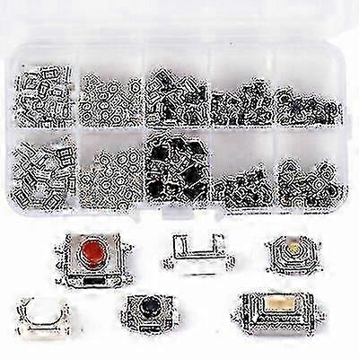 50pcs Micro Button 10-type Remote Control Key Smd Smt Button Micro Switch Ft
