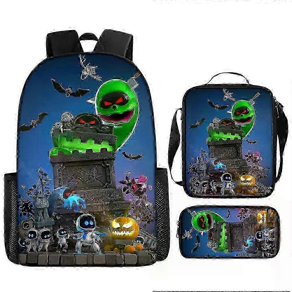 Astro Bot School Backpack Robot For Student Pen Bag Shoulderbag - HF