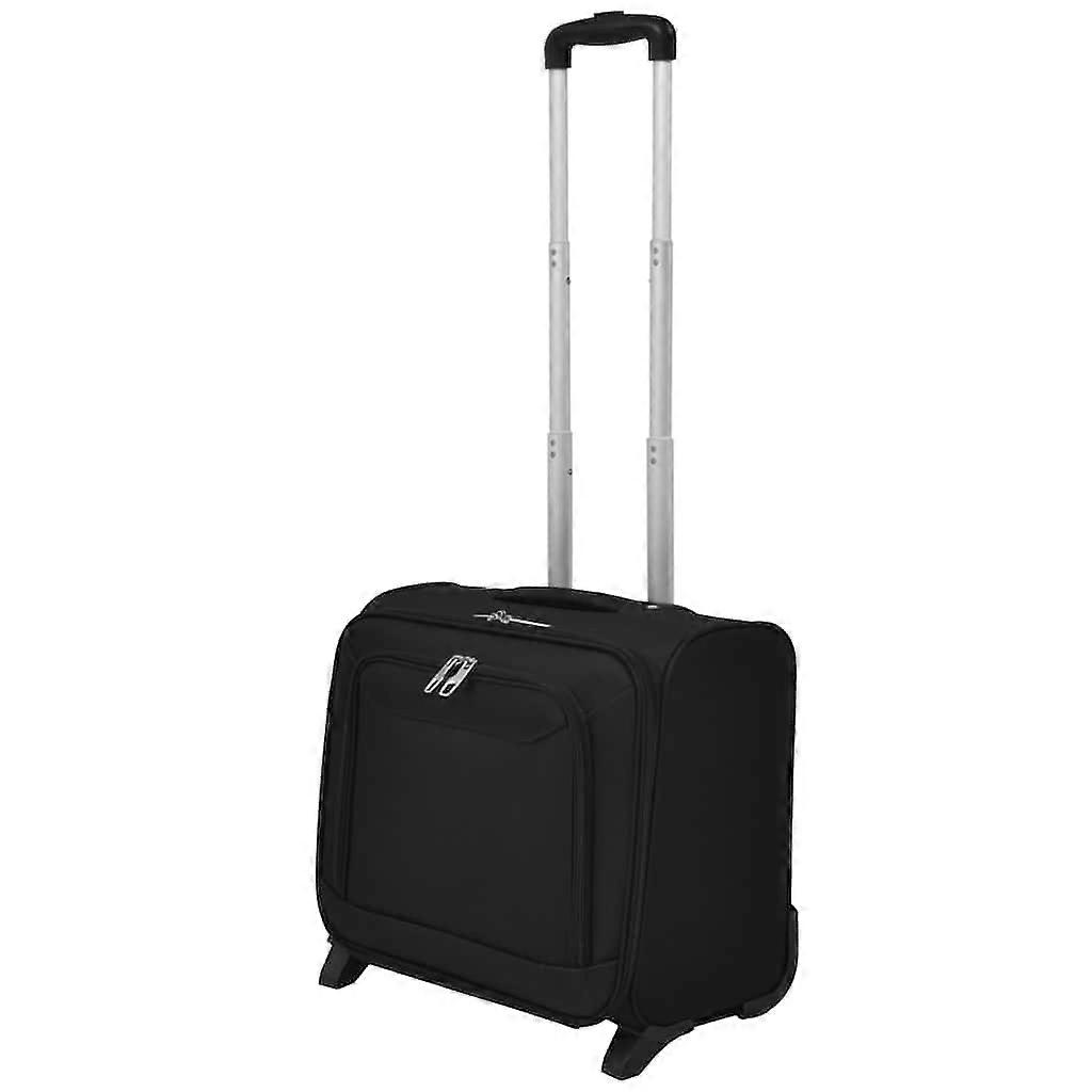 vidaXL Pilotentrolley zwart  