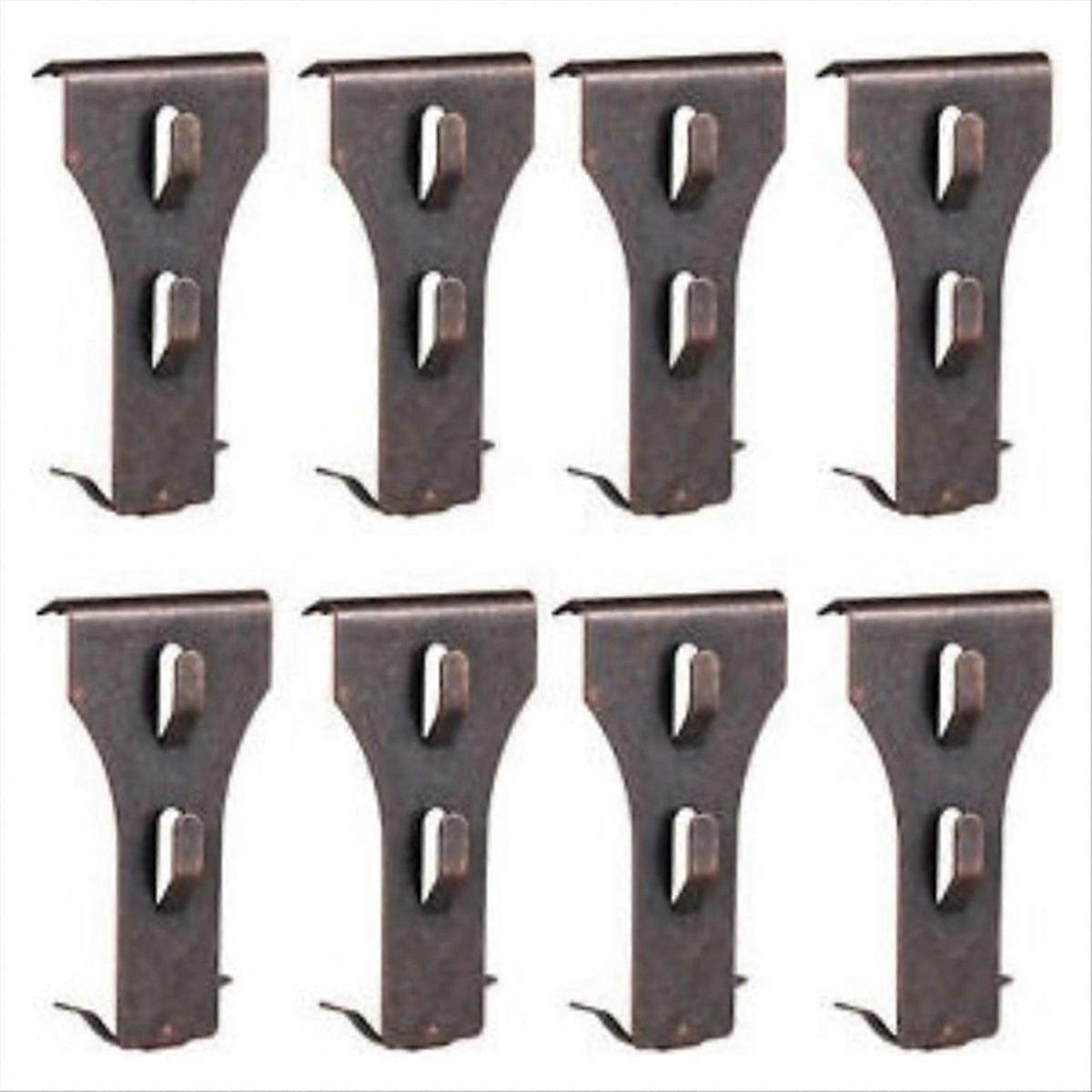 8 Brick Clips for Hanging Brick Hooks Brick Clips