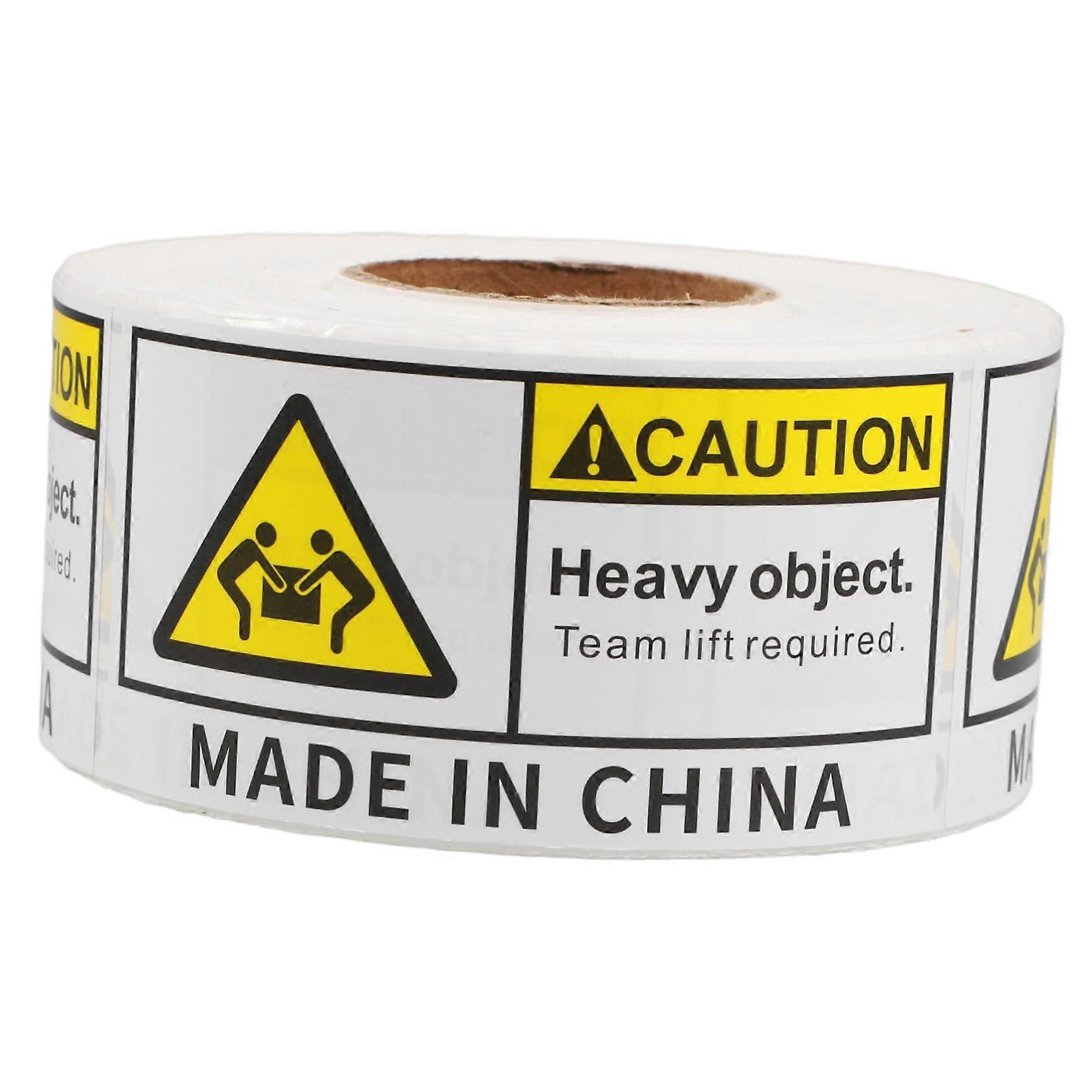 500 Heavy Object  Labels with Bold Visibility Text and Strong Adhesion for Warehouse