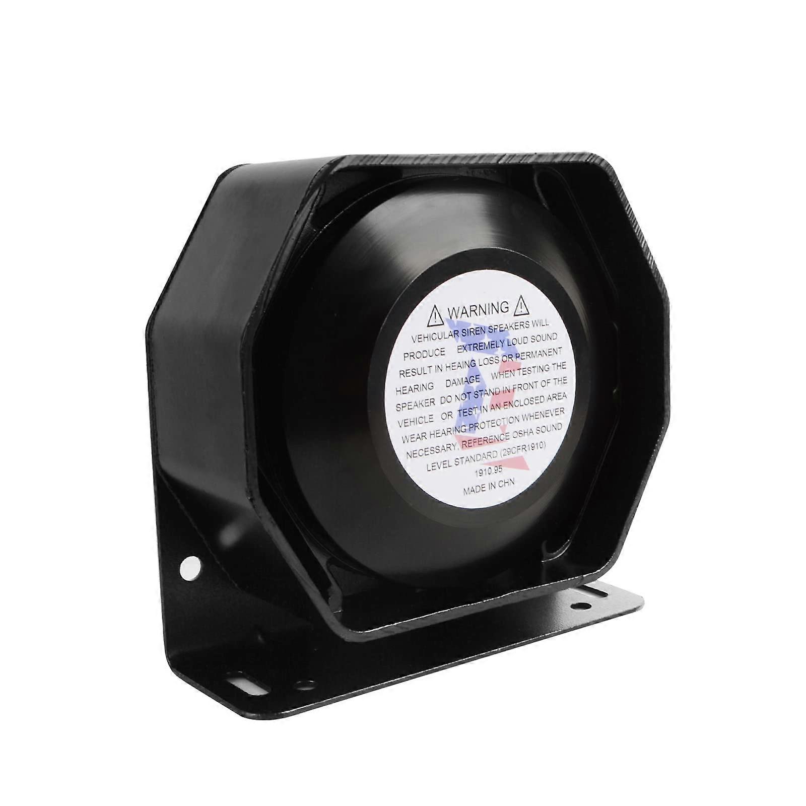 200 Watt Extra Slim Siren Speaker for Emergency Vehicles, Durable  Performance Design