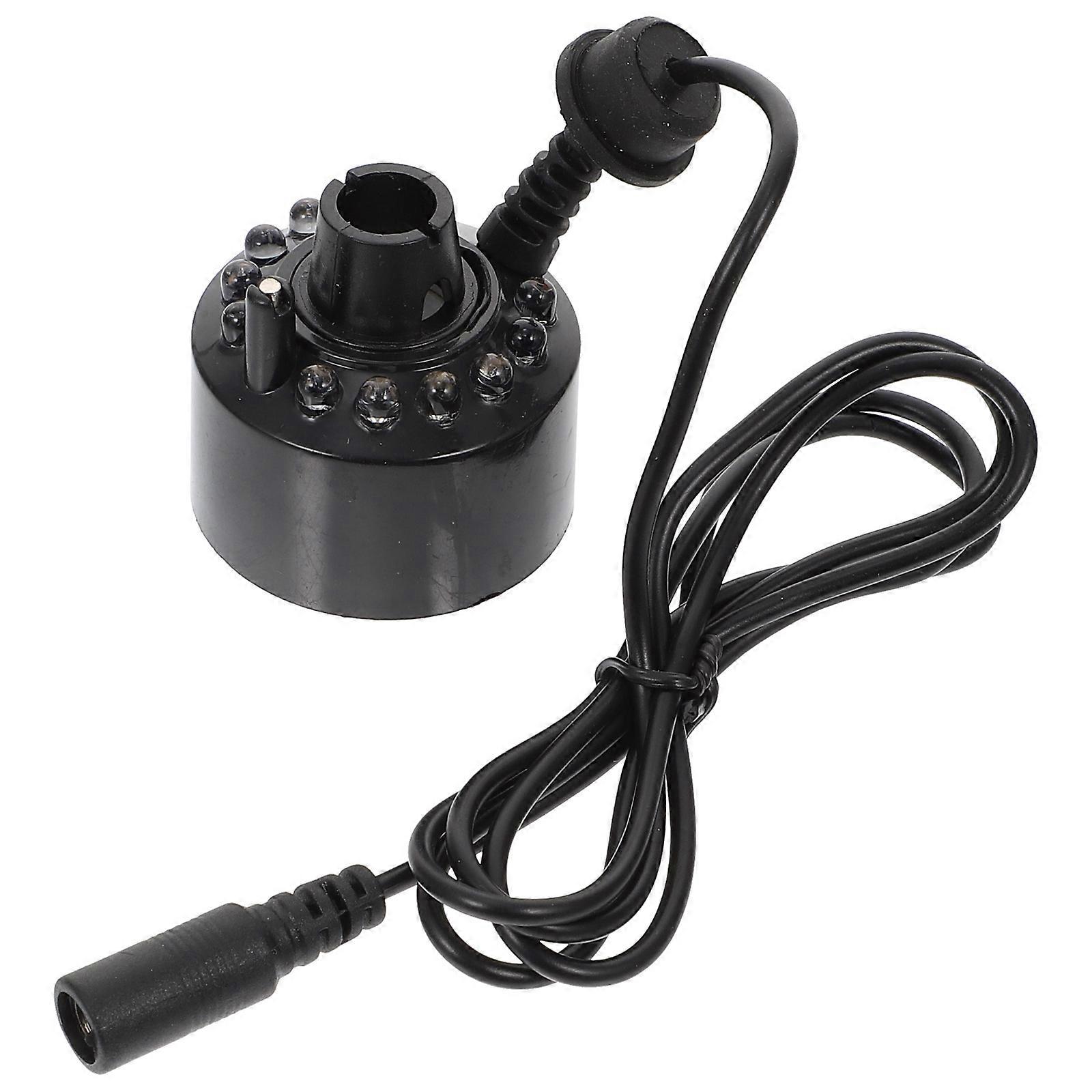 Black Halloween Mist Maker ABS Fog Maker for Decoration 1Pcs