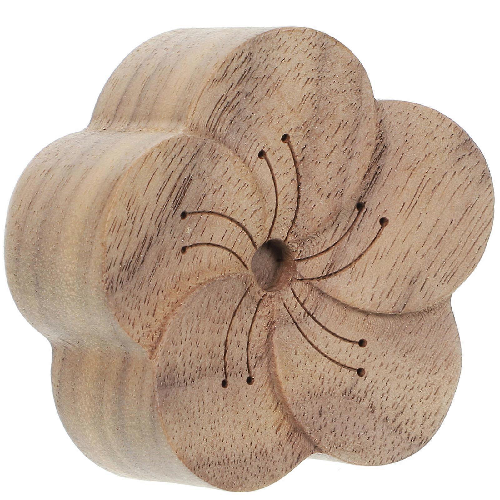 Wood Aroma Diffuser Brown Expansion Incense Diffuser for Office Use 1Pcs