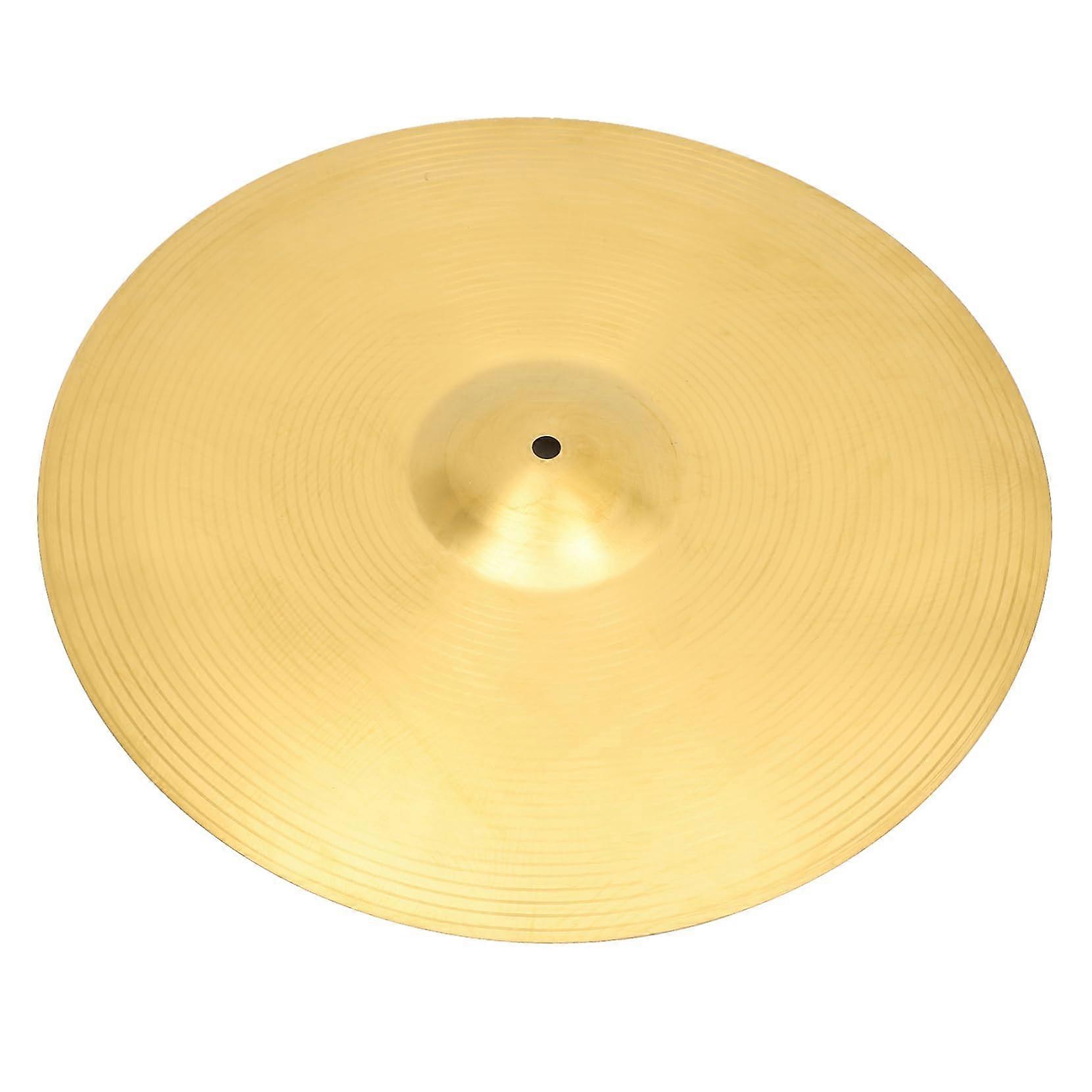 Practice Splash Cymbal Brass Alloy for Jazz Drum Set with Smooth Rounded Edges