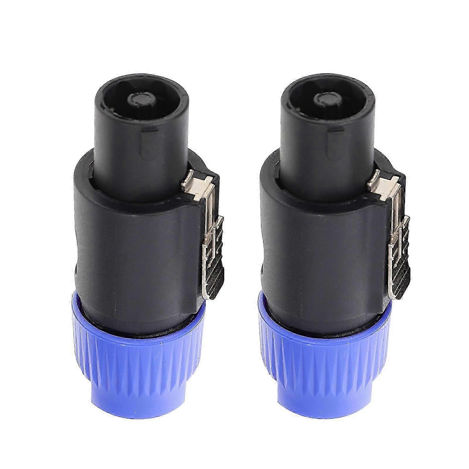 Performance Speaker Plug Plastic Audio Connectors Terminal 6Pcs Pack