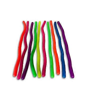 10er-Pack dehnbare Fidget-Toys für Kinder und Erwachsene, mehrfarbiges Set zur sensorischen Stressbewältigung bei Autismus und ADHS