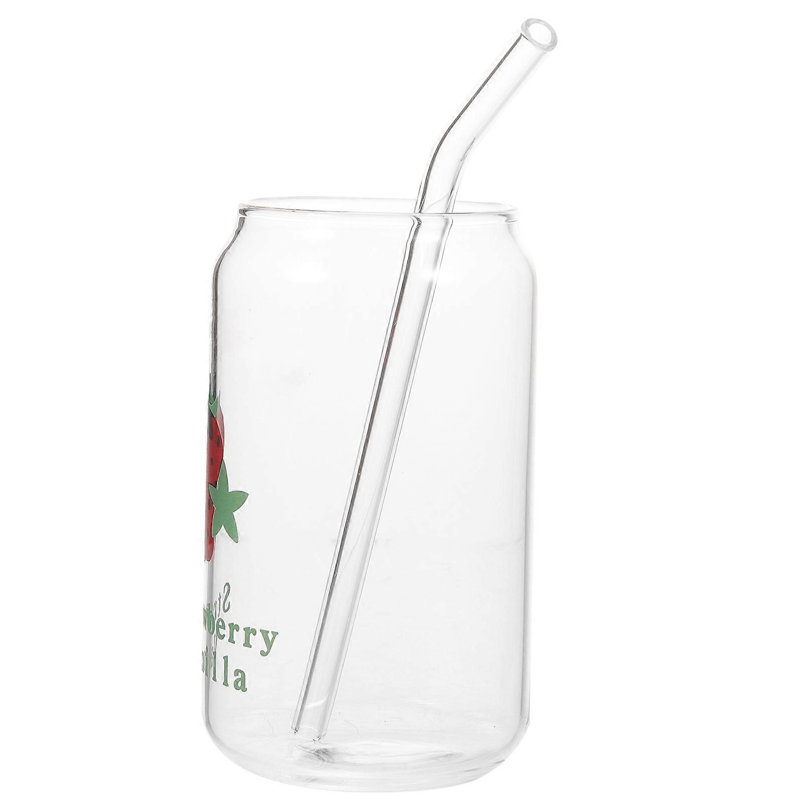 Can Shaped Drinking Cup for Storage 5Sets Transparent Style