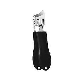 Wide Jaw Opening Anti-Splash Slanted Nail Clipper, Acssart Curved Nail Clippers xepa