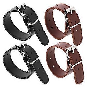 Adjustable Basket Straps With Metal Buckle For Scooter And Bicycle Outdoor Cycling Rectangular 4 Pairs