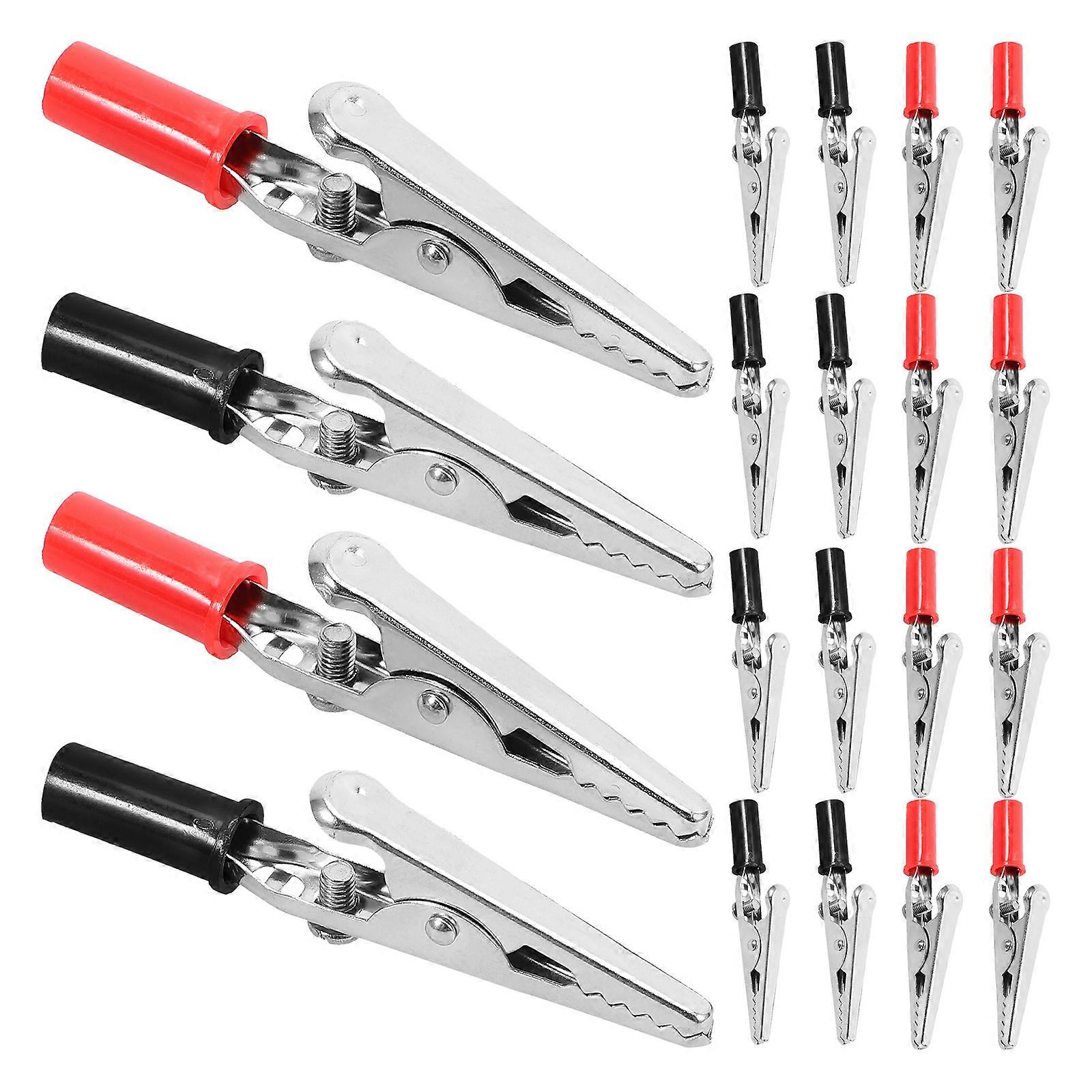 Metal Clips for Electrical Circuit Testing and Connection 100Pcs