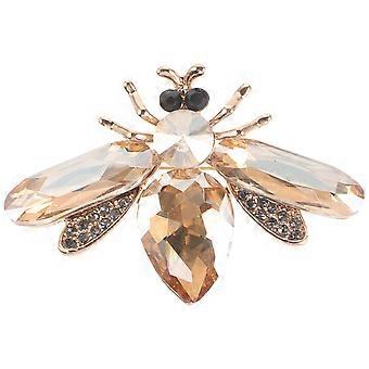 Bee Brooch Crystal Insect Brooch Pin Bee Brooch Pin Animal Fashion Costume Jewelry
