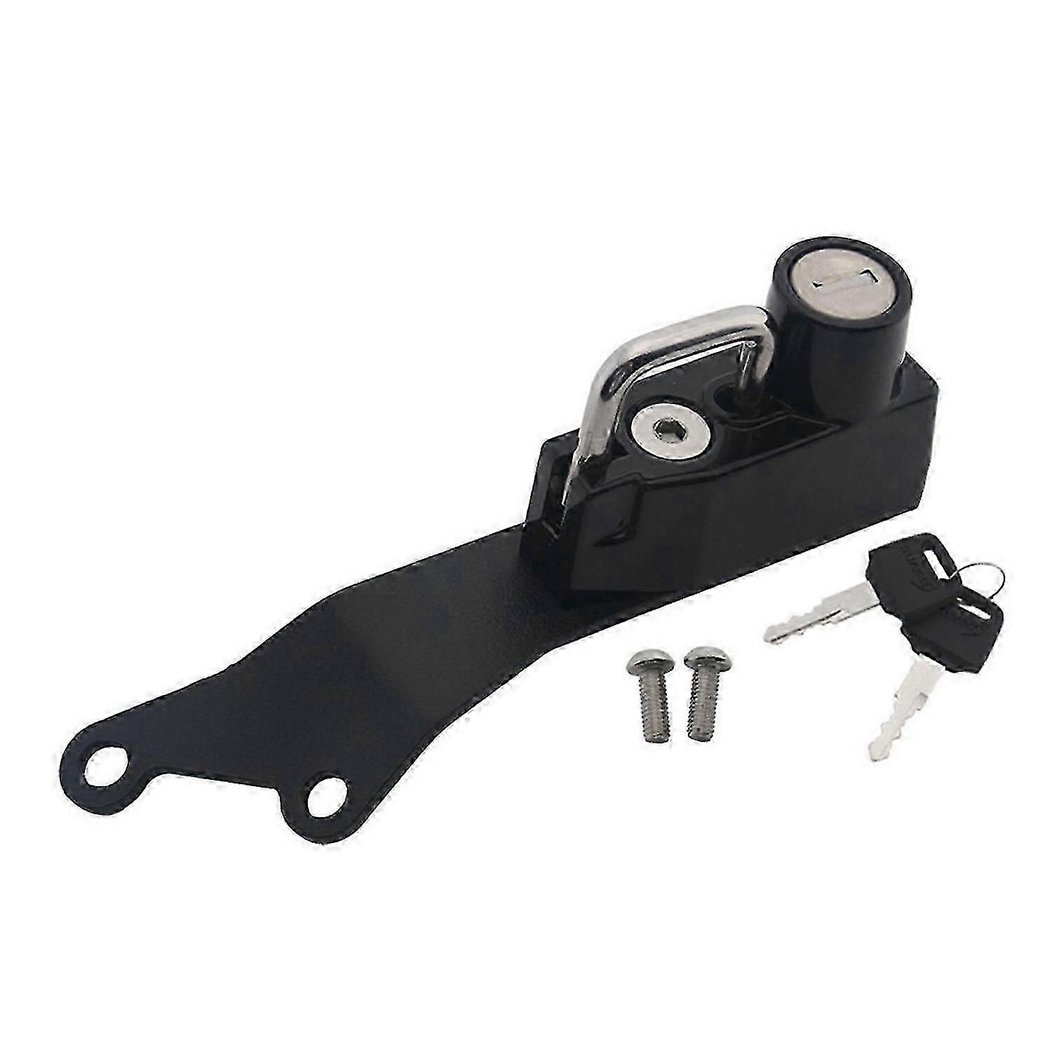 Motorcycle Helmet Lock Kit Helmets Security AntiTheft Lock
