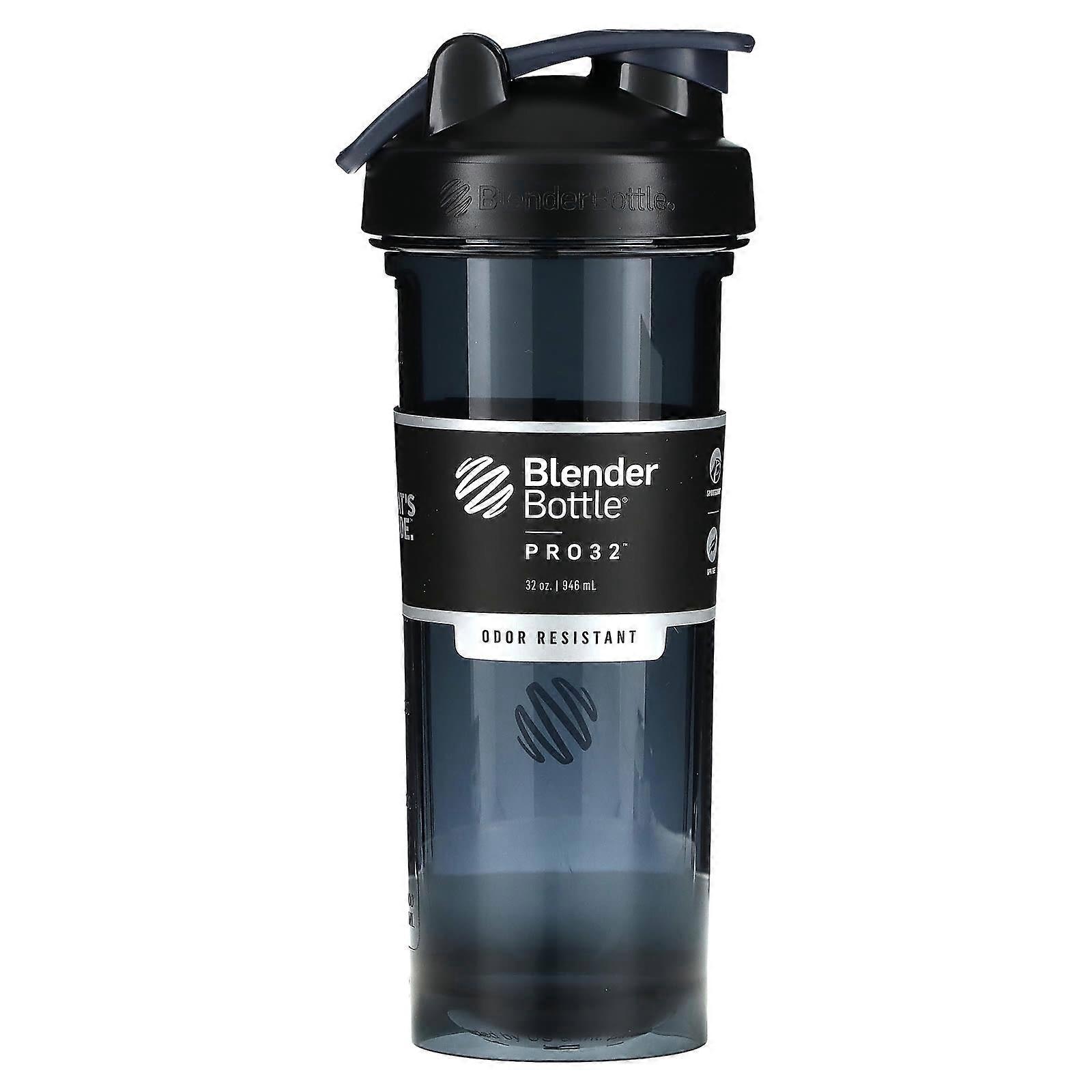 Blender Bottle, Pro Series, Pro32, FC Black, 32 oz (946 ml), 2-Pack