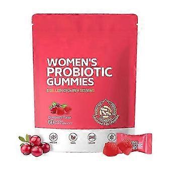 Women's Probiotic Gummy 60pcs Nutrition Gels Chews Cranberry Probiotic Gummies-kd2