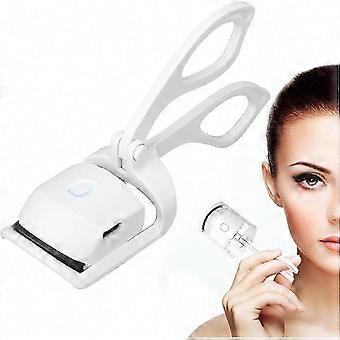 Heated Eyelash Curler Portable Rechargeable Long Lasting 2 Temperature Modes Fast Heating compatible withPerfect Curls