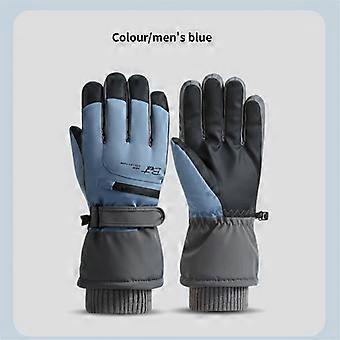 A Pair of New Style Ski Gloves for Couples, Winter Warm Thickened Gloves for Men And Women, Suitable for Mountaineering, [MI]