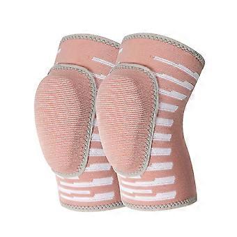 Kaesi 1 Pair Children Knee Pads Anti-collision Protection Lightweight Anti Fall Shock Absorbing Knee Supports for Sports