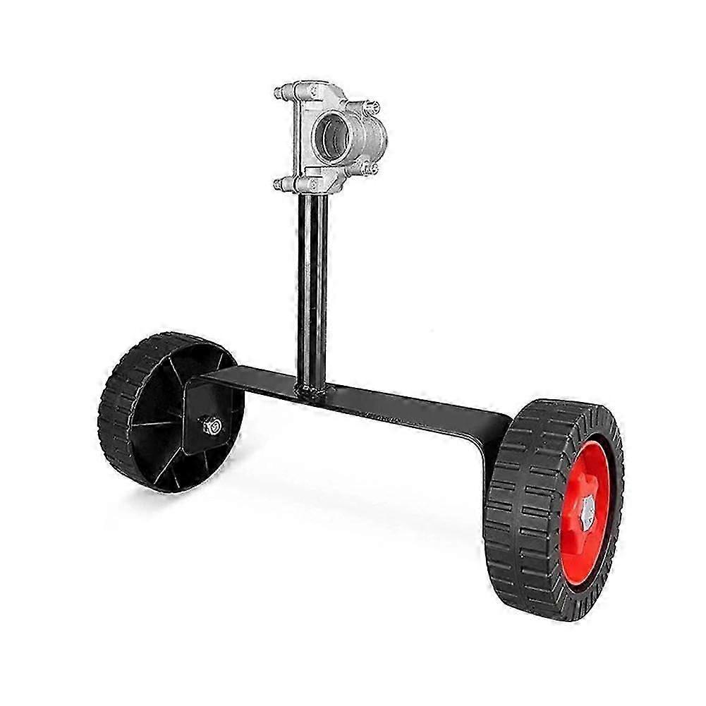 String Trimmer Wheel Attachment with Adjustable Height Support, 26mm Durable Garden Mower Wheels
