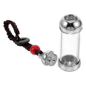 Schlüsselanhänger aus Glasfläschchen in verschiedenen Farben – ein einzigartiges Accessoire!
