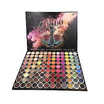 108-Farben-Lidschattenpalette, wasserfest, langanhaltend, schimmernd, glitzernd – perfekt zum Verschenken!