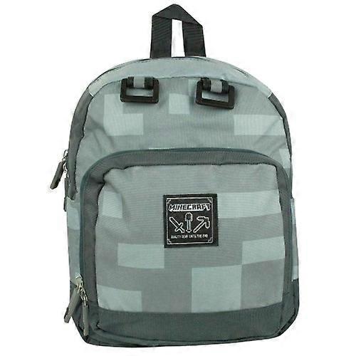 Minecraft Childrens/Kids Official Silver Mini Backpack