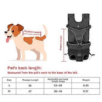 TAILUP Haustiertragerucksack für Hunde Wasserabweisend Verstellbar Bequem Bequem Geeignet für mittlere und kleine Hunde Hundereisetasche Hundetaschen Haustier 