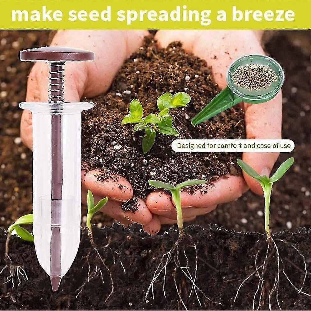 Mini Seed Spreader Kit, Mini Seed Spreader Set, Seed Sower Spreader Handheld compatible with Tiny Seeds
