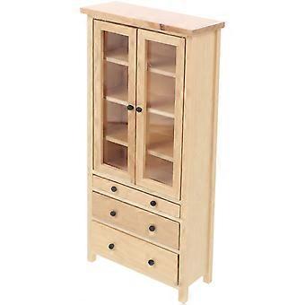 Mini Cabinet Dollhouse Furniture for Home 3Pcs Wooden Miniature Toy