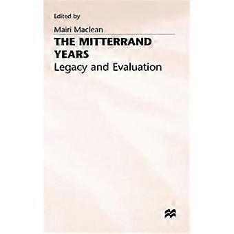 Anos Mitterrand - MacLean - Capa dura - Livro em inglês - História
