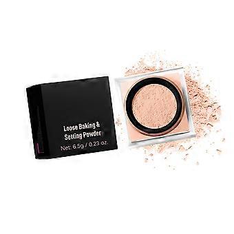 Loses Backen & Fixieren Puder Make-up Fixieren Korrigierendes Puder Gebackenes Puder Öl Kontrolle Gesichtspuder für Frauen Mädchen Mehrfarbig