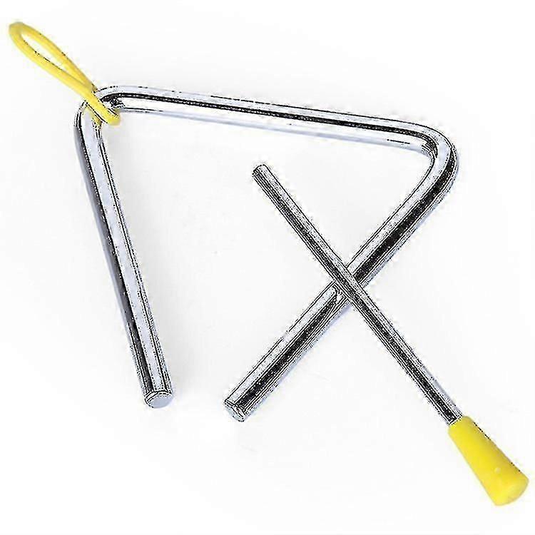 Triangle Orff Musical Instruments Band Percussion Educational Triangle(1pcssilver