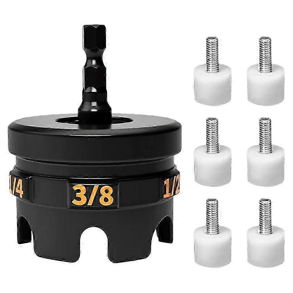 Nuts Zipper Drill Attachment for Efficient Conduit Racks & Strut System Installations