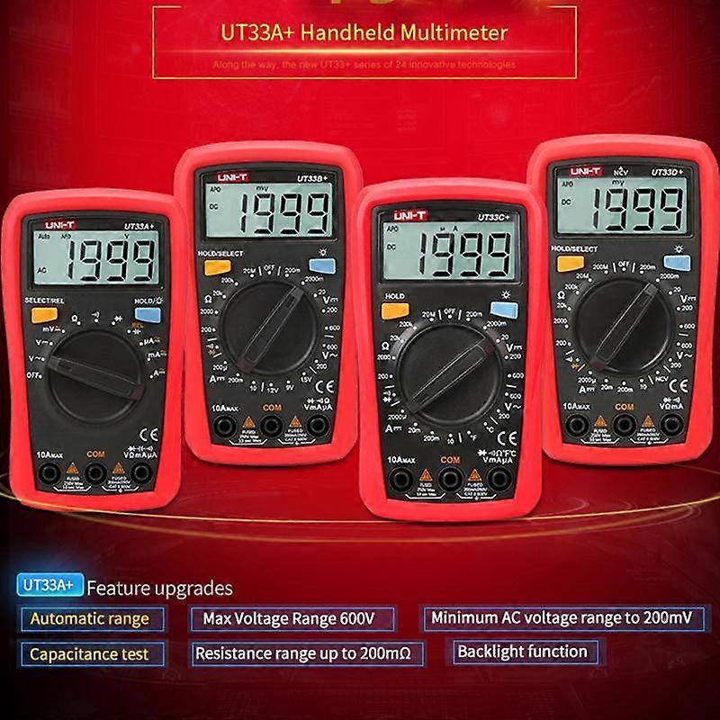 Palm Size Multimeter UNI-T UT33A+