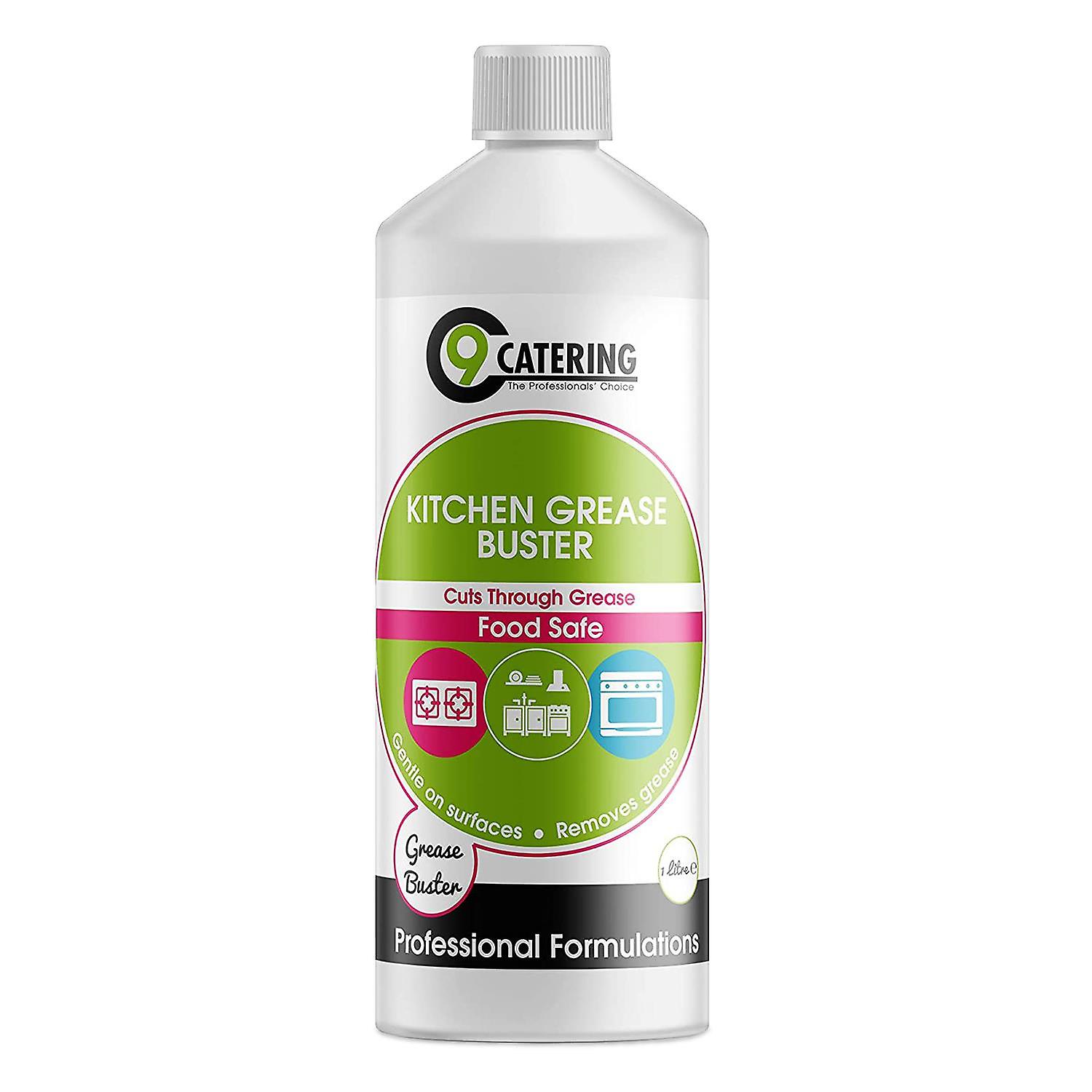 C9 Catering Kitchen All Surface Grease Buster Cleaner Trigger Spray - 1L