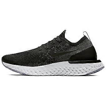 Nike Epic React Flyknit Svart Mørkegrå Dame AQ0070-001