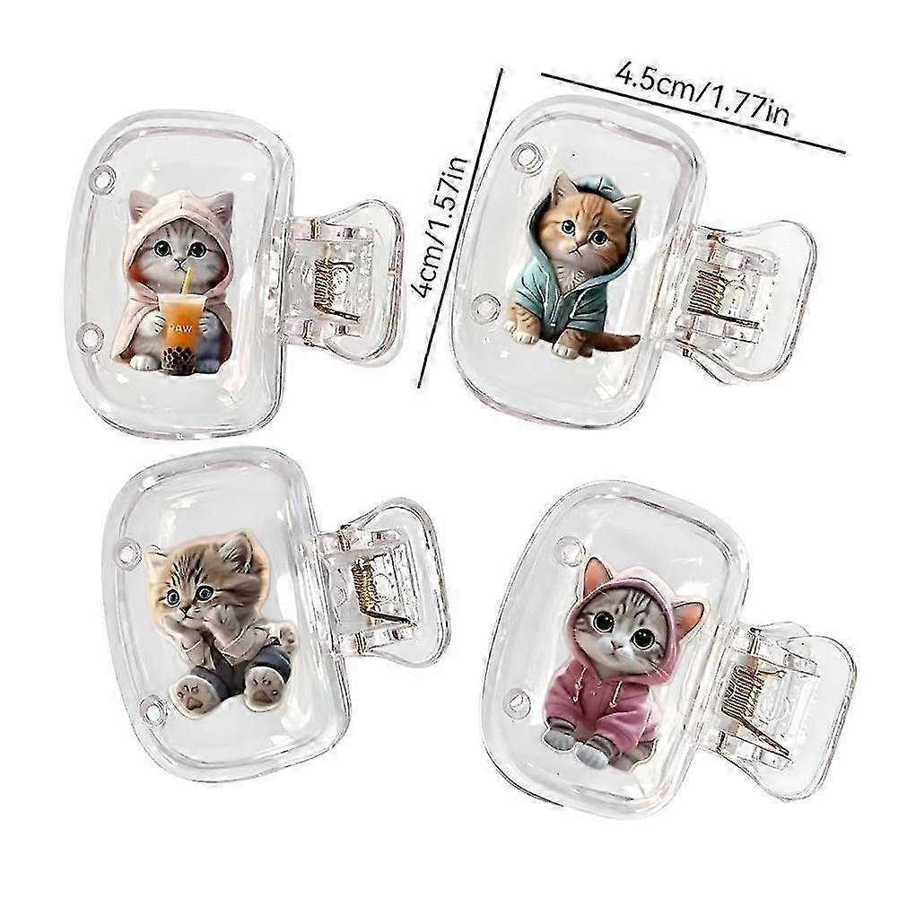 Cat Design Toothbrush Cover Compact