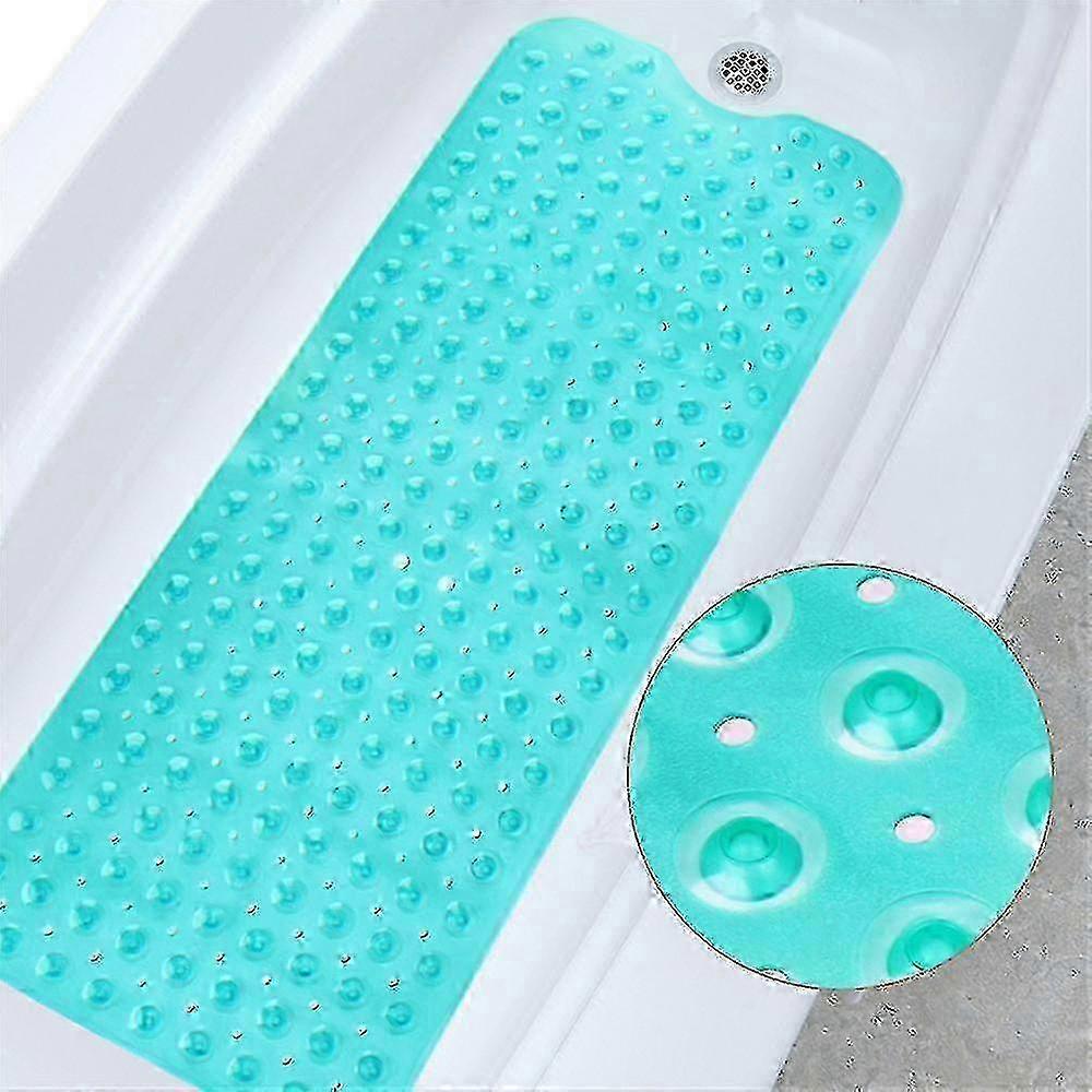 Cobblestone Drainage Bath Mat with Suction Base