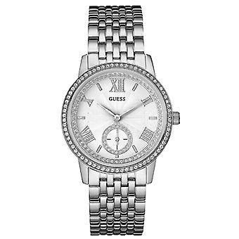Guess- gramercy Watch for Women Analog Quartz with Stainless Steel Bracelet W0573L1