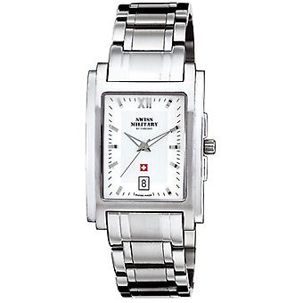 Swiss Military Quartz Analog Man Watch with SM30053.02 Stainless Steel Bracelet
