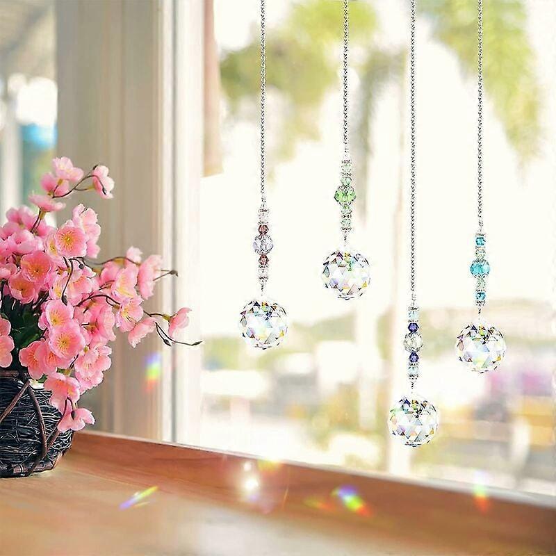 Chakra Crystals Rainbow Prism Suncatcher