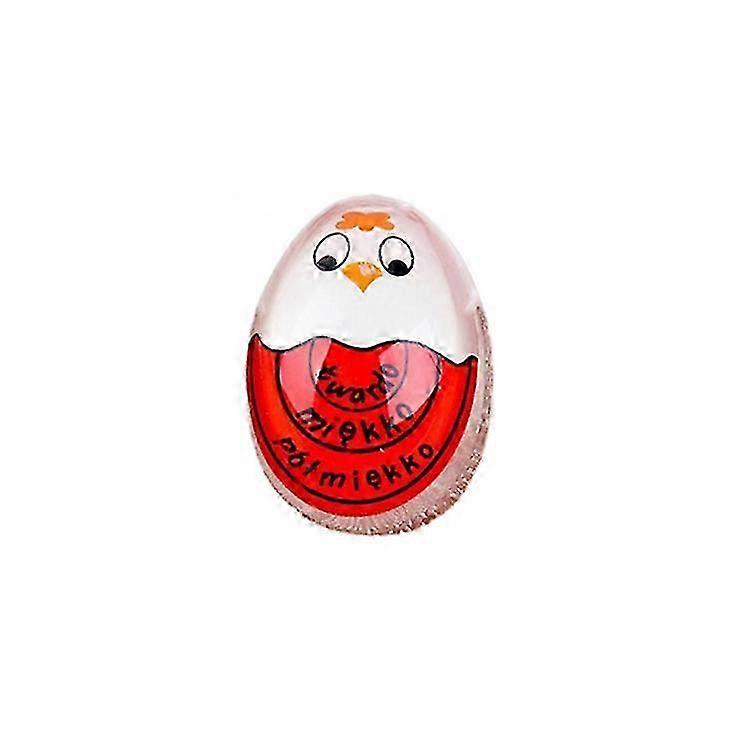 Boiled Egg Timer Reminder Color-changing Cartoon Egg Timer, Specification: Red Chick
