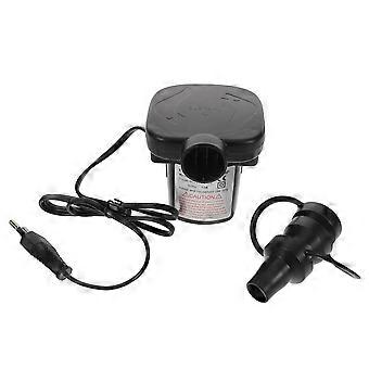 Electric Air Pump Cushion Inflator Pump for Tire Inflation 1Set Black