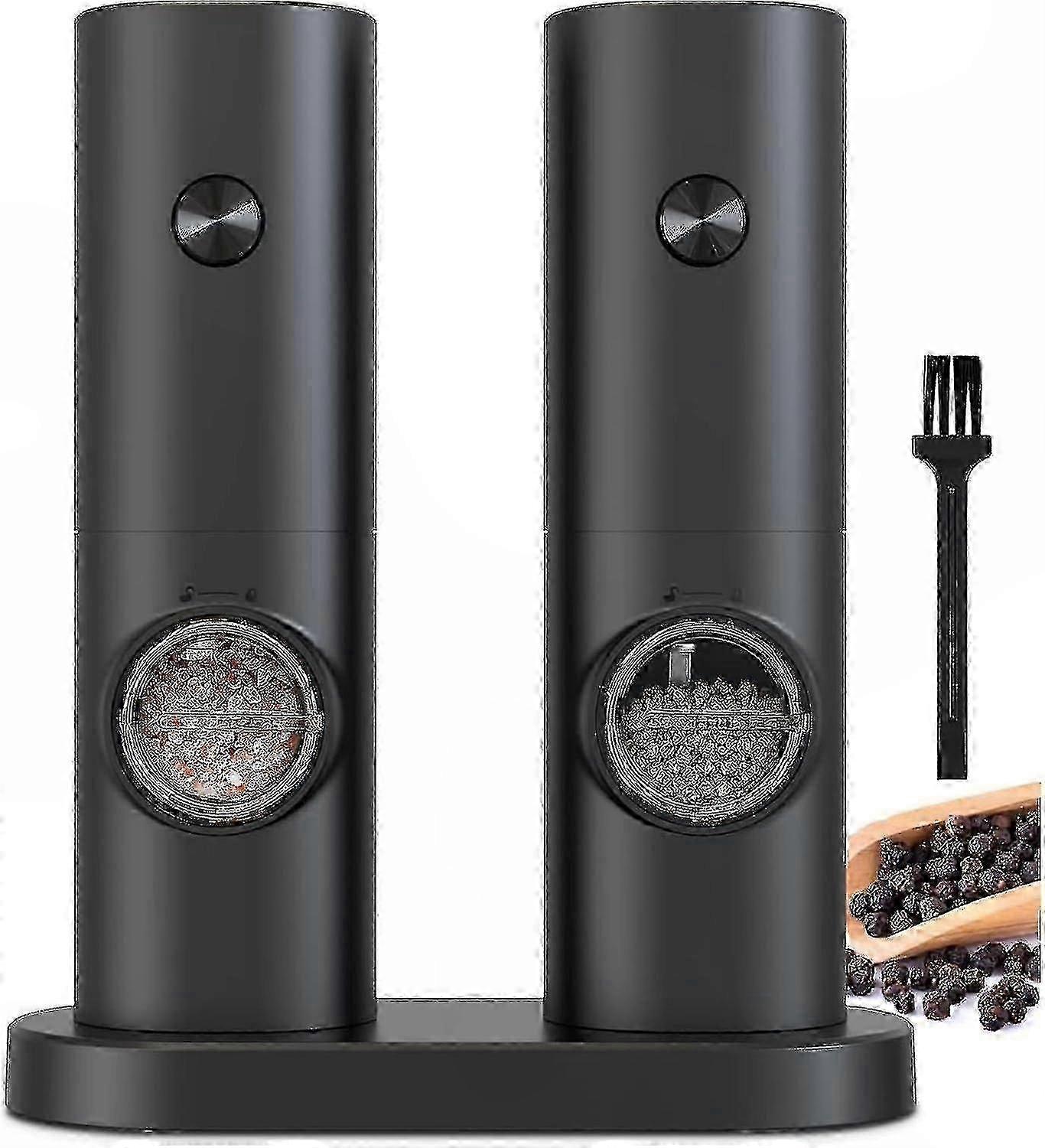Automatic Electric Pepper Salt Grinder Set