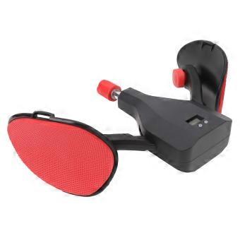 Thigh Trainer 10‑35kg Adjustable Resistance Digital Counting Inner Thigh Strength Exercise Equipment Black